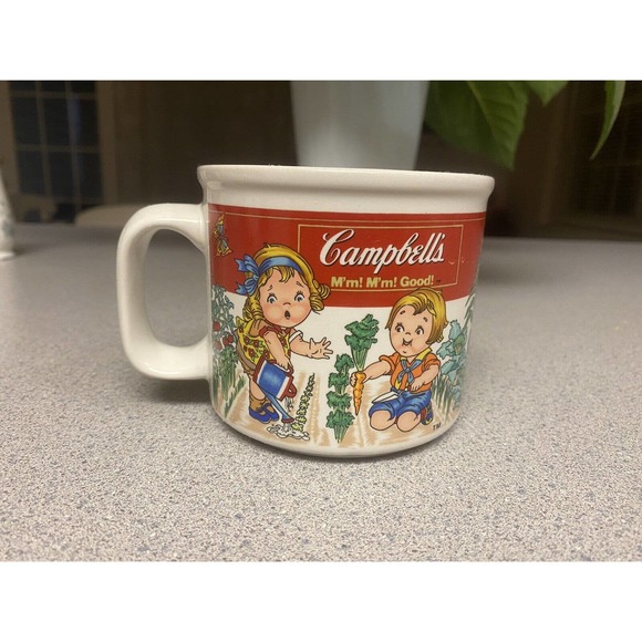 Campbells Jewelry Vintage 993 Campbells Soup Mugs By Westwood 14 Oz